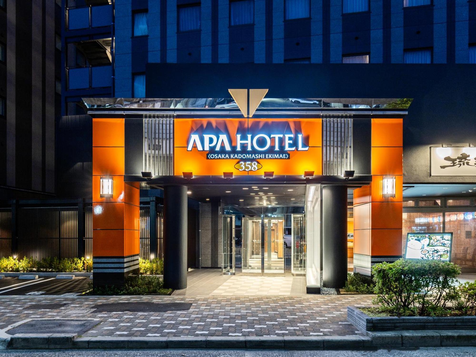 Apa Hotel Osaka Kadomashi Ekimae 外观 照片